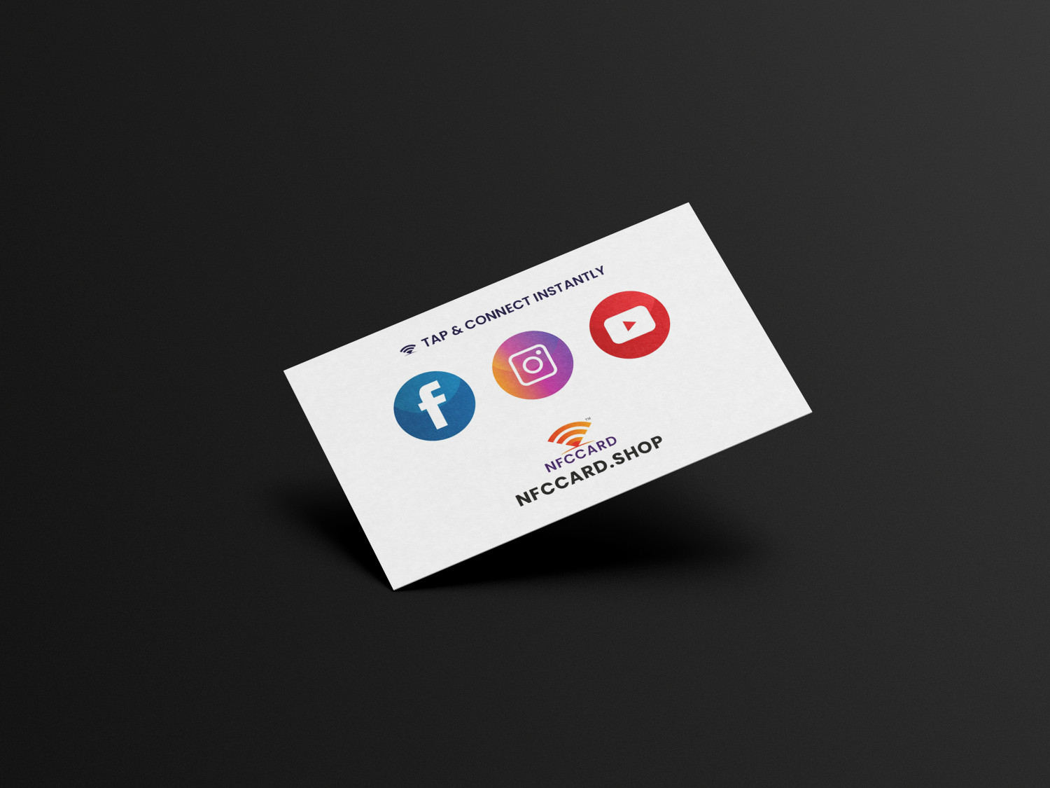 NFC Social Media Card | PVC