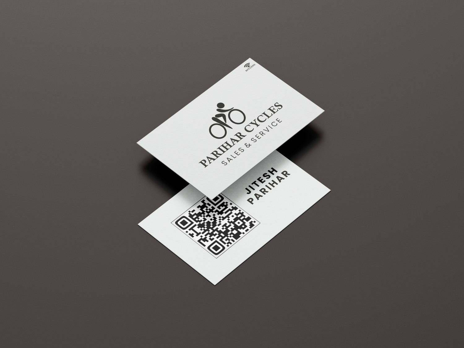 Business Silver Metal Card