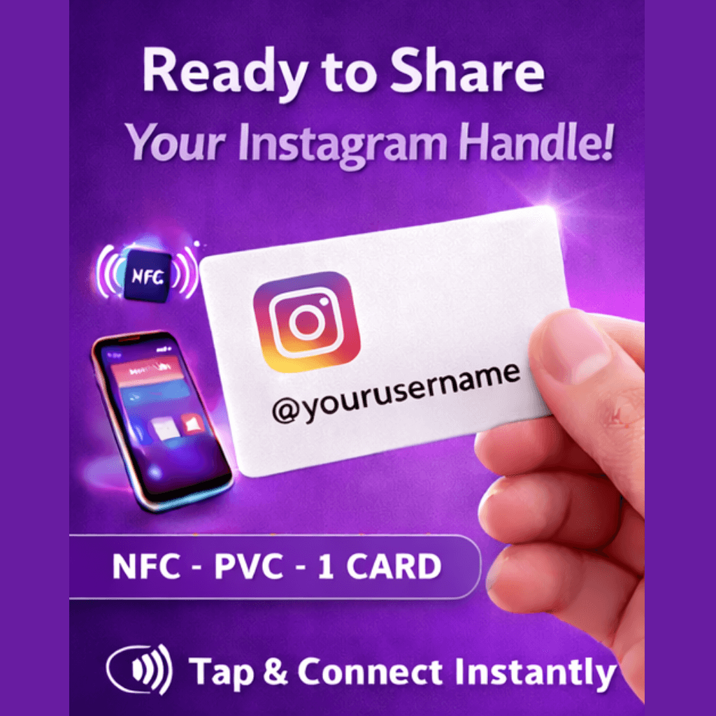 NFC Social Media Card | PVC