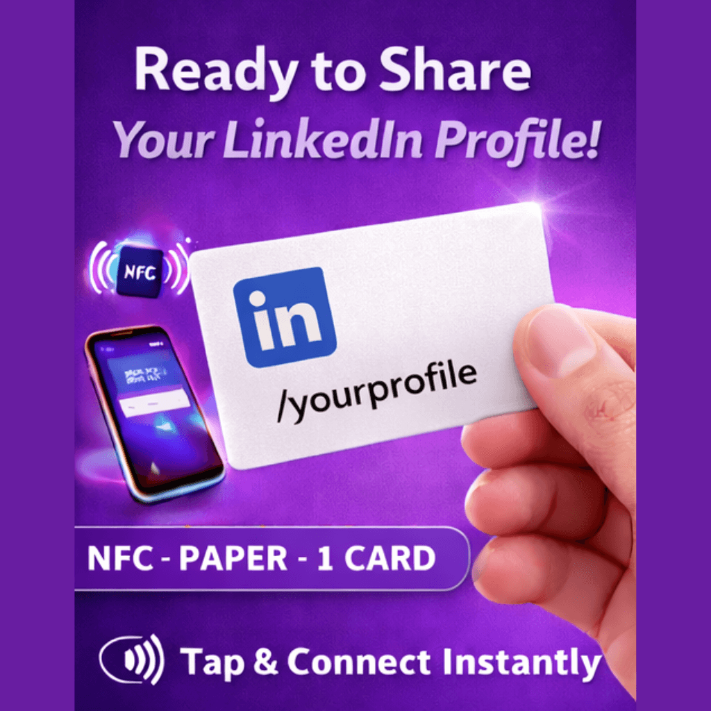 NFC Social Media Card | Paper