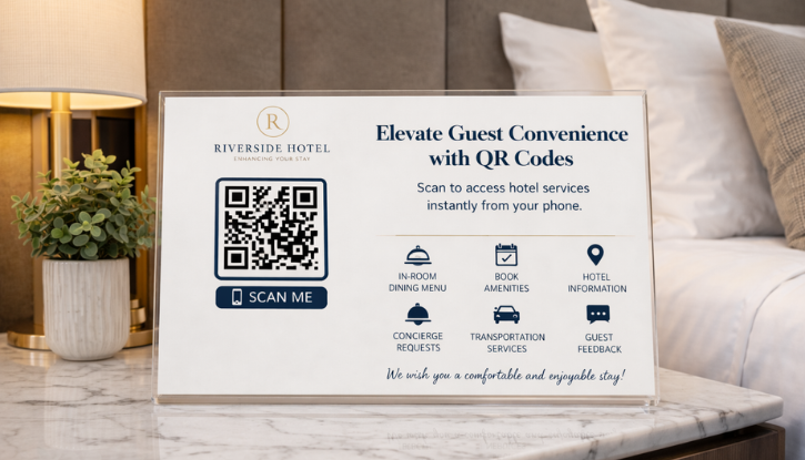 Elevate Guest Convenience With QR Codes
