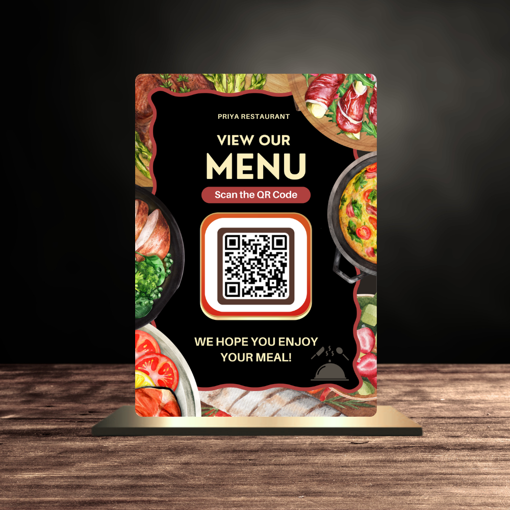 NFC Menu Cards – PVC Material