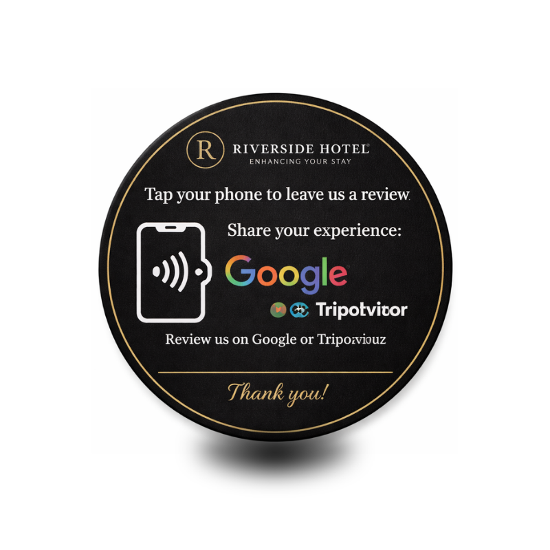 G Review Circle - PVC NFC Business Review Card