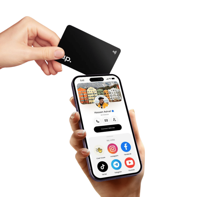 NFC Business Cards Featuring VCard