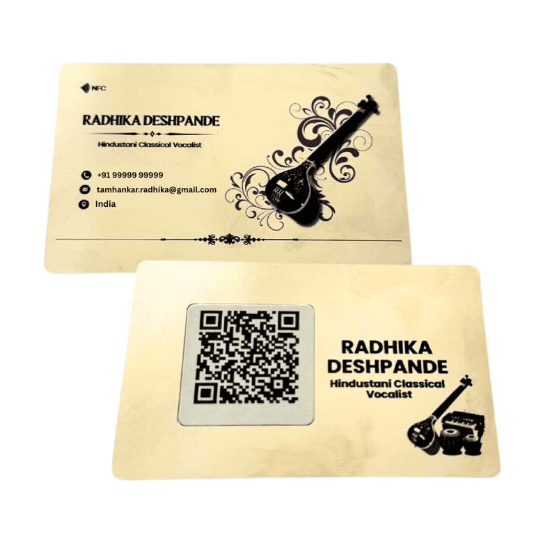 Musician Professional - PVC NFC Business Visiting Card