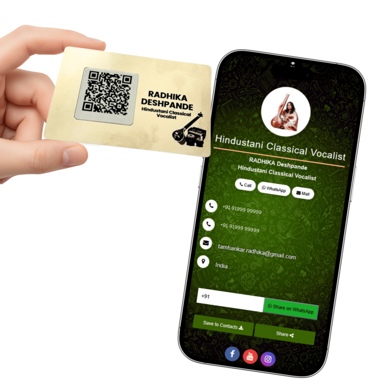 NFC Card with Mini Website