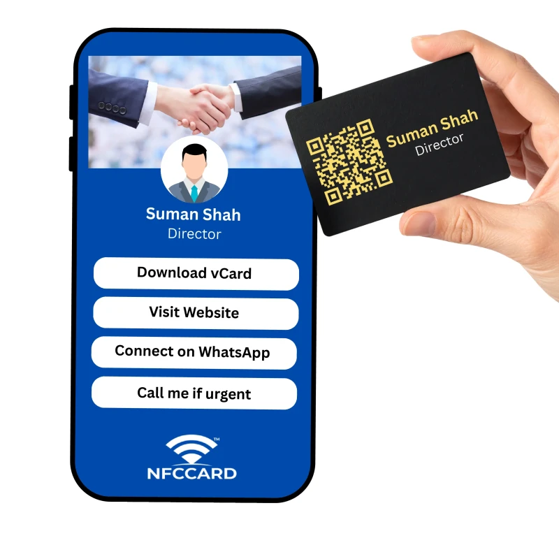 NFC Business Cards Featuring VCard